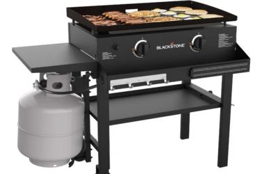 Blackstone 28″ Griddle with Front Shelf and Cover Just $199 (Reg. $300)!